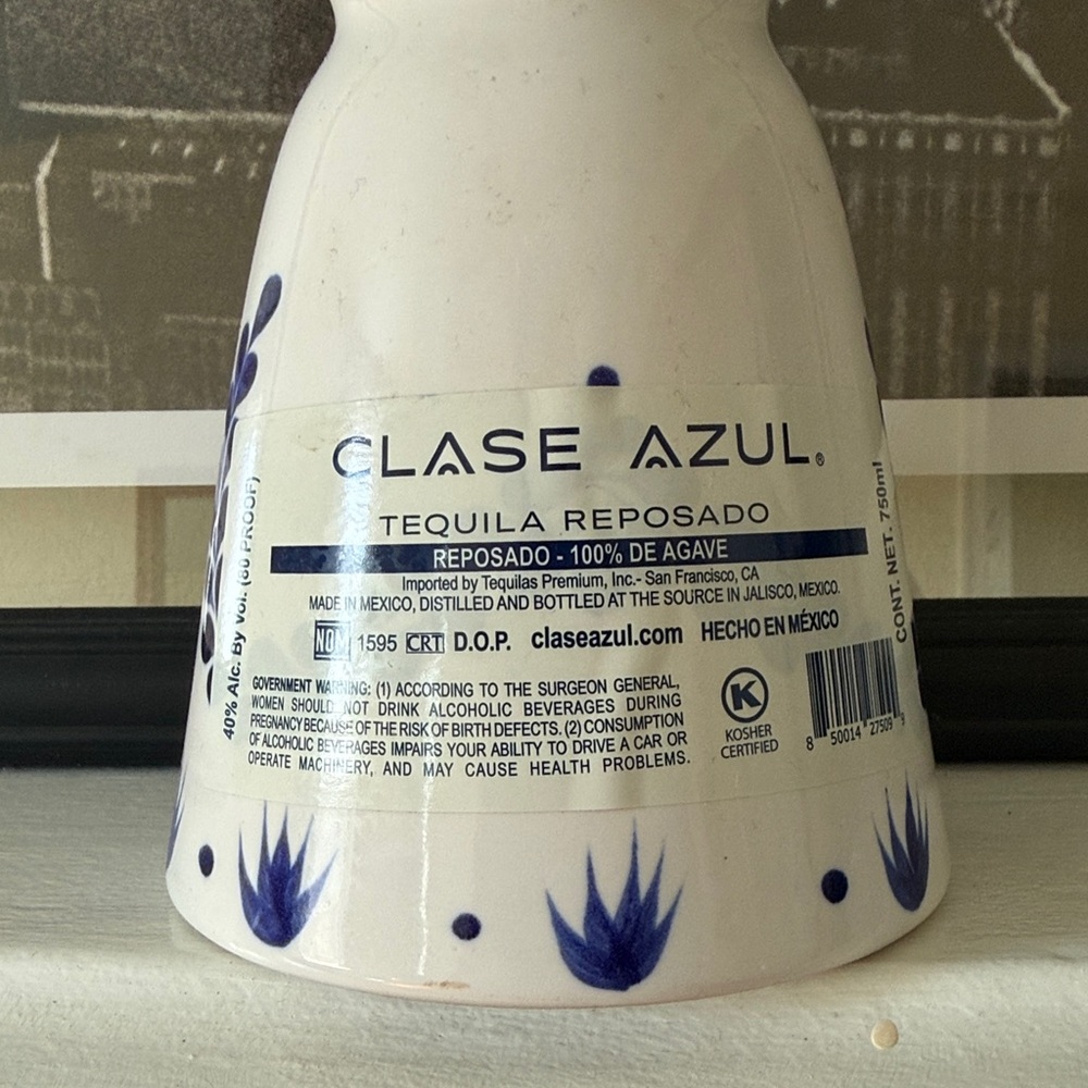 Clase Azul Tequila Reposado EMPTY BOTTLE hard to find. - Picture 4 of 5